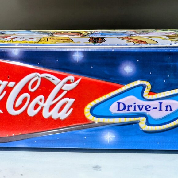 Bundle: M&M’s Christmas Tin + Coca-Cola Drive-In Tin - Picture 7 of 15